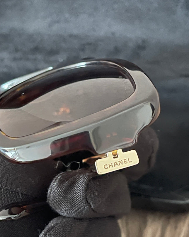 Preloved Authentic Chanel Square Chain Sunglasses