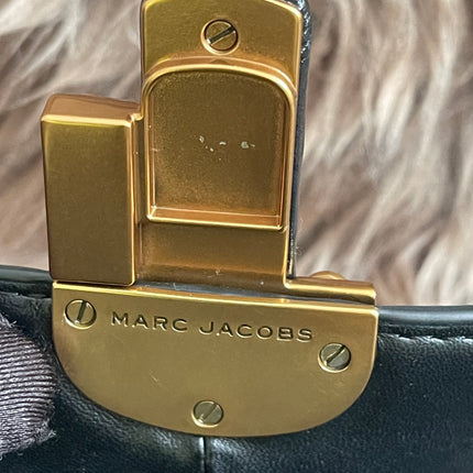 Preloved Authentic Marc Jacobs The St. Marc Top Handle Bag in Black — Brand New
