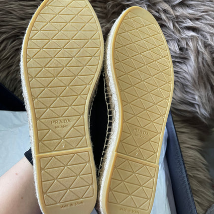 Prada Black Espadrille 7 Mens