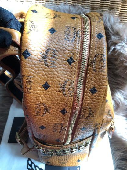 Preloved  MCM Stark Side Studs Backpack