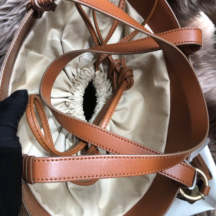 Preloved SEE BY CHLOÉ Cecilia Fringed Leather Bucket Bag