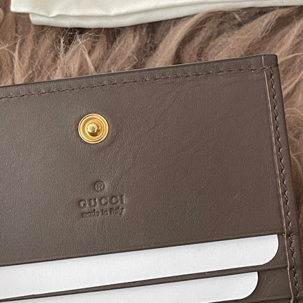 Preloved Authentic GG Supreme Gucci bifold wallet