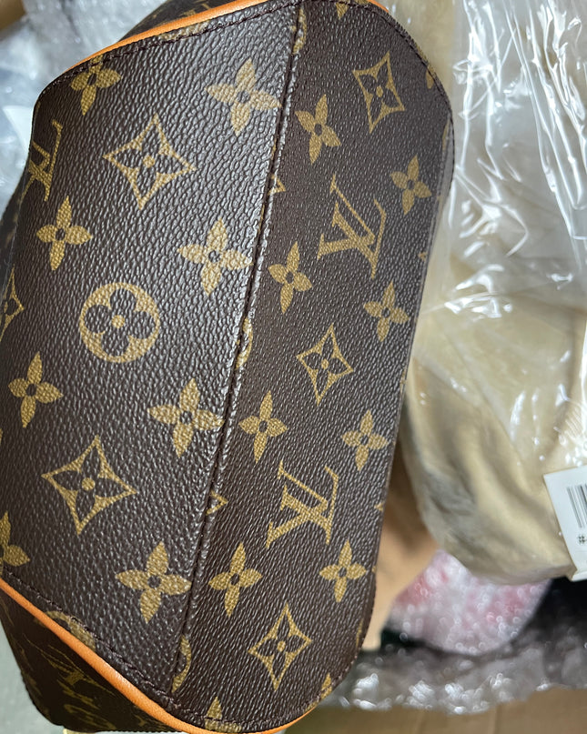 BIG DROP! Preloved Louis Vuitton 2000 Ellipse PM handbag w/provided strap
