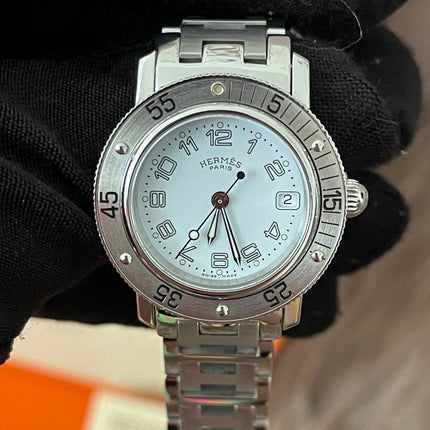 Preloved Authentic Hermès Clipper Diver CL5.210