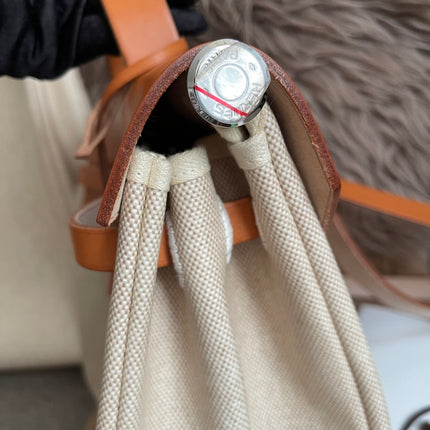 Preloved Authentic Hermes Herbag Zip