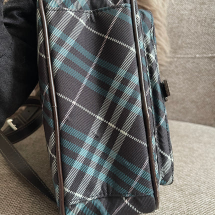 Preloved Authentic Burberry Nova Check Tartan Crossbody Camera Bag