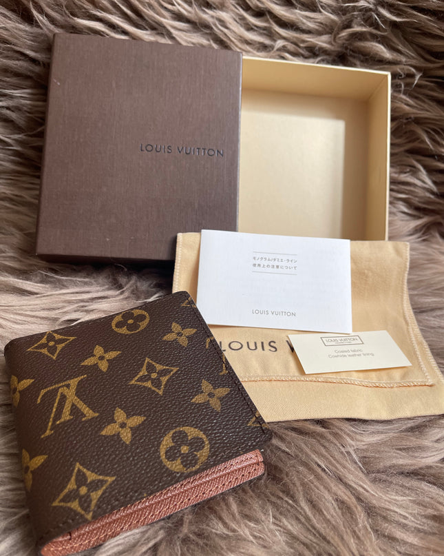Preloved Louis Vuitton Monogram Porte Billets Credit Wallet