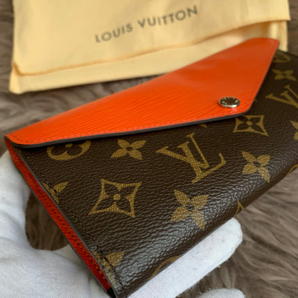 Louis Vuitton Monogram Orange Marie-Lou Wallet