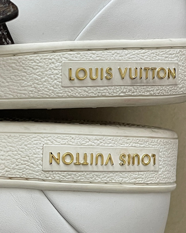 Preloved Authentic Louis Vuitton Frontrow sneakers sz35