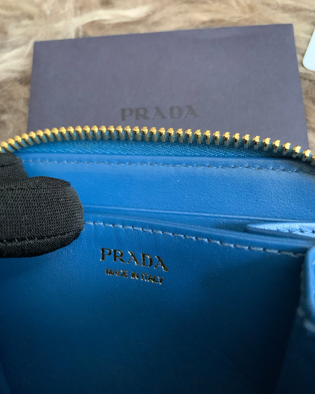 Prada Zip Aroud Coin Purse