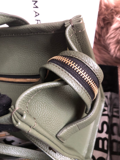 Preloved Marc Jacobs the medium leather tote bag in Green