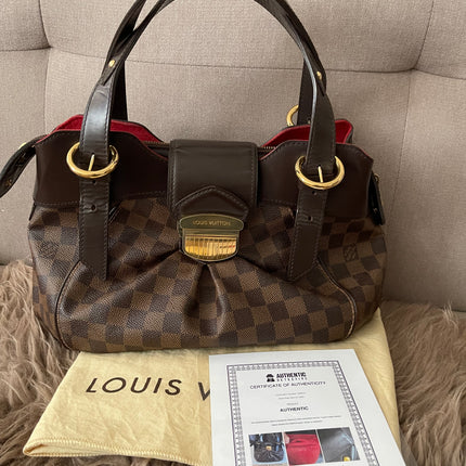 Preloved Authentic Louis Vuitton Sistina PM Damier Ebene