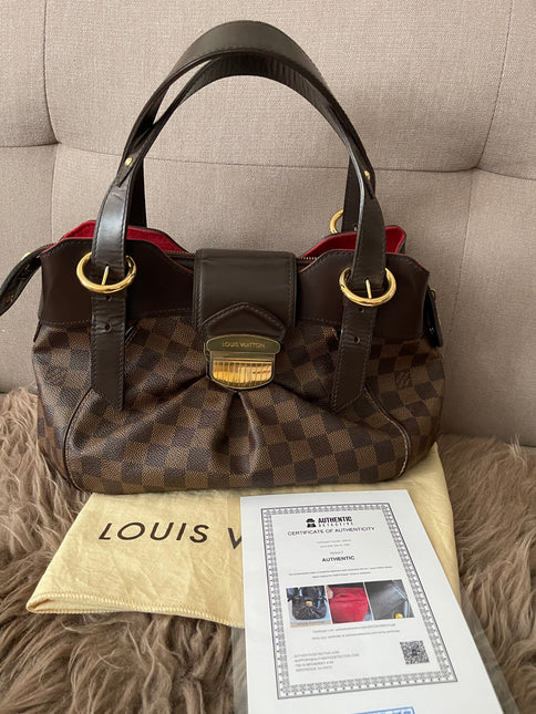 Preloved Authentic Louis Vuitton Sistina PM Damier Ebene