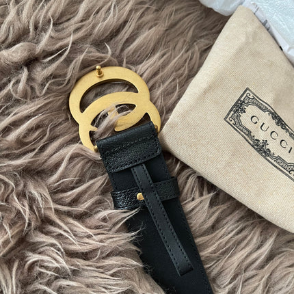 Preloved Authentic Unused GG Marmont wide belt 95cm