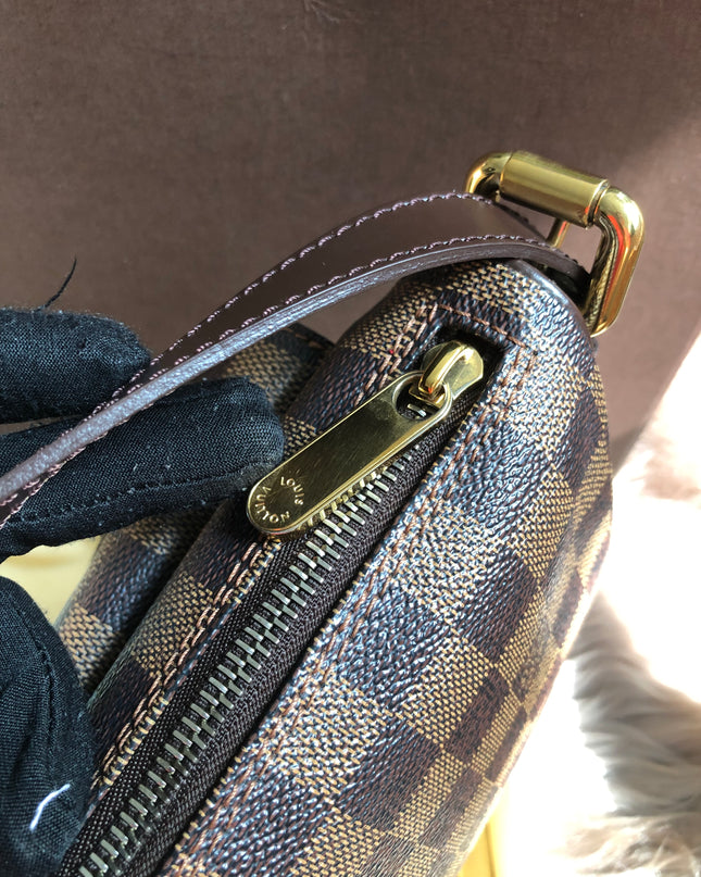 Preloved Louis Vuitton Brown Damier Ebene  Ravello GM