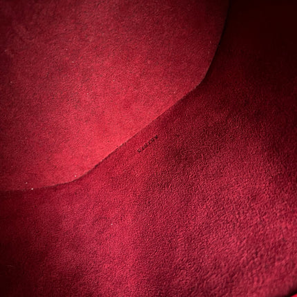 Preloved Louis Vuitton Red Epi Leather Cannes w/provided strap