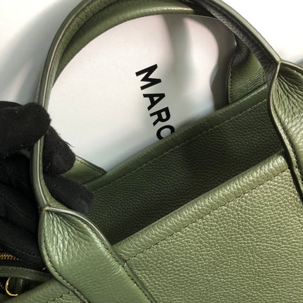Preloved Marc Jacobs the medium leather tote bag in Green