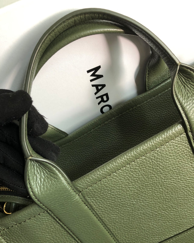 Preloved Marc Jacobs the medium leather tote bag in Green