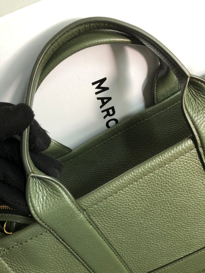 Preloved Marc Jacobs the medium leather tote bag in Green