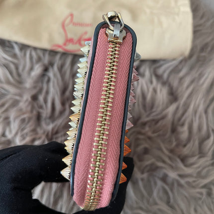 Preloved Authentic Christian Louboutin Panettone zip-around long wallet