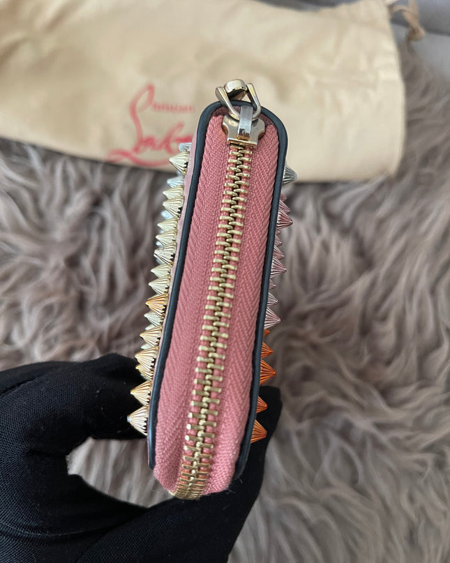 Preloved Authentic Christian Louboutin Panettone zip-around long wallet