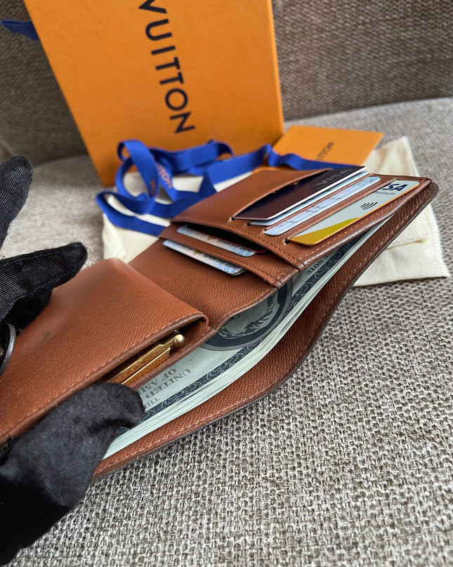 Preloved Authentic Louis Vuitton Monogram French Purse Wallet