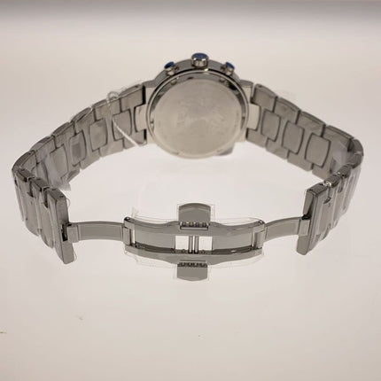 Preloved Authentic VERSACE Quartz watch/analog/stainless steel/BLUE/SLV/VEPY00420//