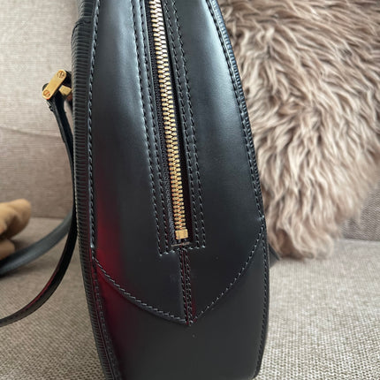 Preloved Authentic Louis Vuitton Epi Leather Sablon Shoulder Bag – Black