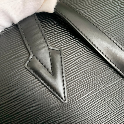 Louis Vuitton Black Epi Leather Saint Jacques PM Tote