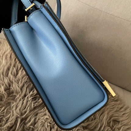 Preloved Authentic Michael Kors Kinsley Accordion Satchel