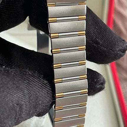 Preloved Authentic Omega Constellation 22.5 mm, Steel - Yellow Gold on Steel - Gold Full Bar