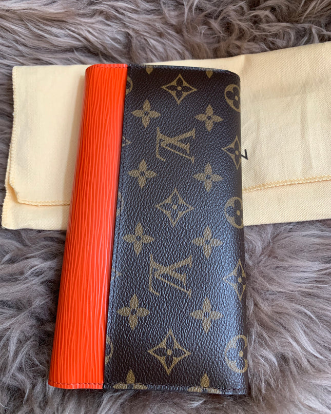 Louis Vuitton Monogram Orange Marie-Lou Wallet
