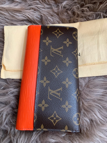Louis Vuitton Monogram Orange Marie-Lou Wallet