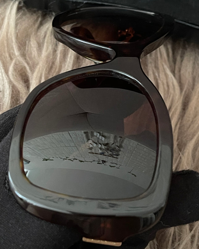 Preloved Authentic Chanel Square Chain Sunglasses