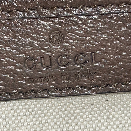 Preloved Authentic Gucci GG Supreme Canvas Leather and Python Medium Bamboo 1947 Top Handle Bag