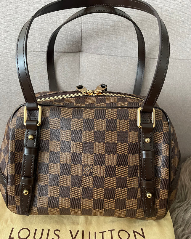 Preloved Authentic Louis Vuitton Damier Rivington PM shoulder bag
