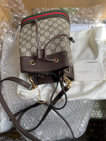Preloved Gucci Ophidia small bucket bag