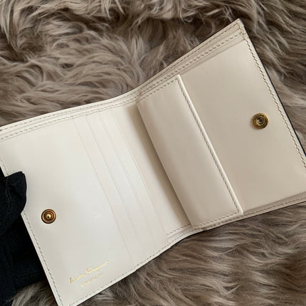 Salvatore Ferragamo Gancini Multicolor Small Wallet