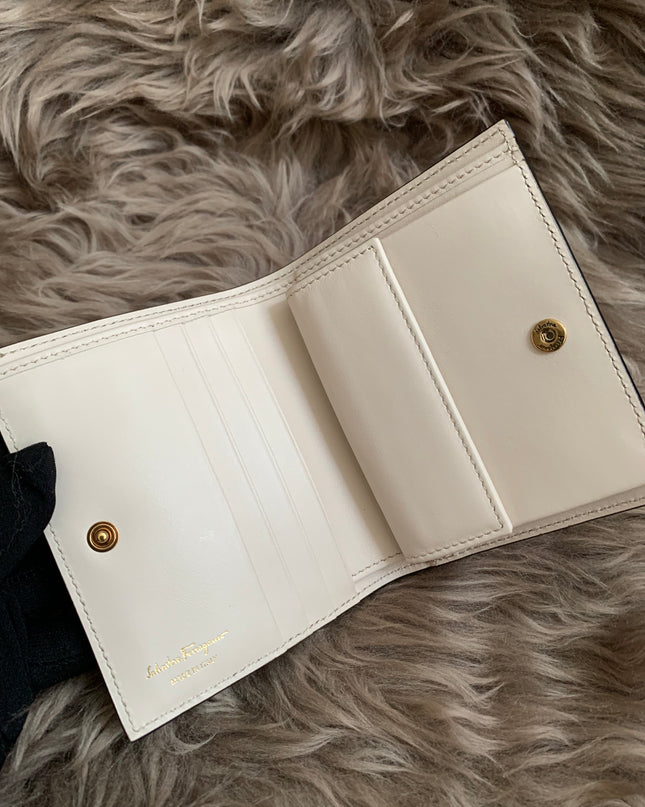 Salvatore Ferragamo Gancini Multicolor Small Wallet
