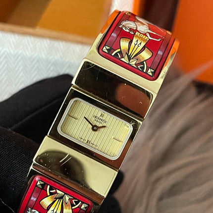 Preloved Authentic Hermès Loquet Watch