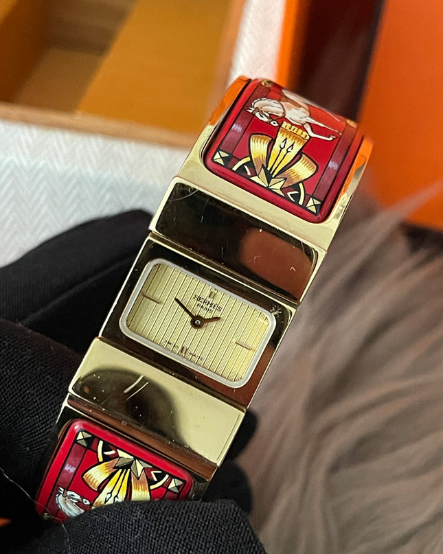 Preloved Authentic Hermès Loquet Watch