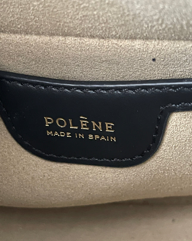 Preloved Authentic Polène Numéro Dix Grained Black Edition Calfskin