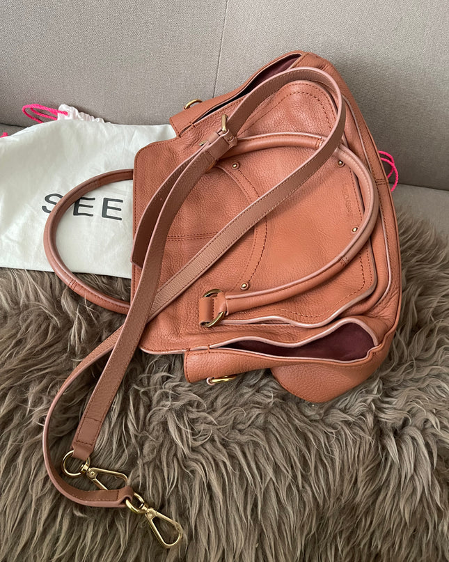Preloved Authentic SEE BY CHLOE MIYA LEATHER 2WAY