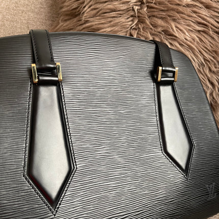 Preloved Authentic Louis Vuitton Epi Leather Sablon Shoulder Bag – Black