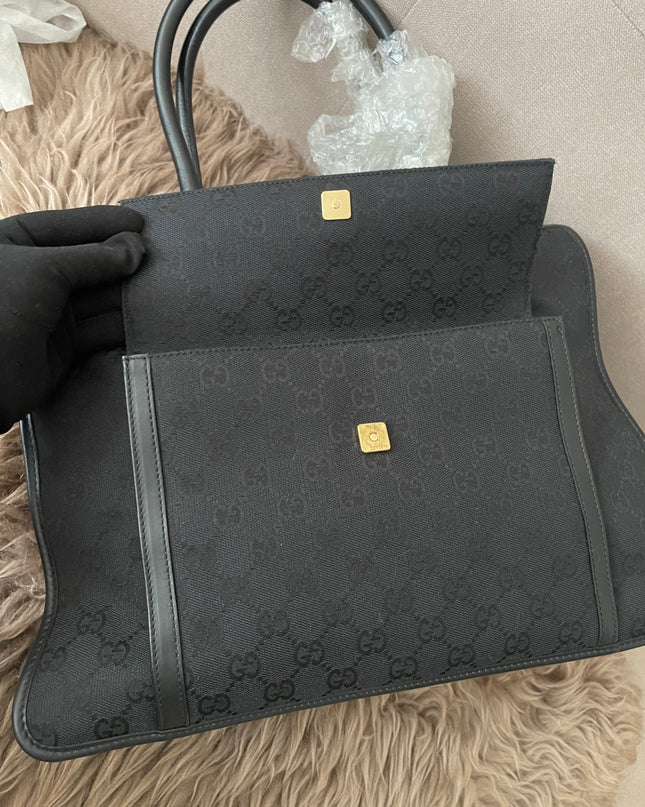 Preloved Authentic Gucci Vintage Brown GG Monogram Canvas