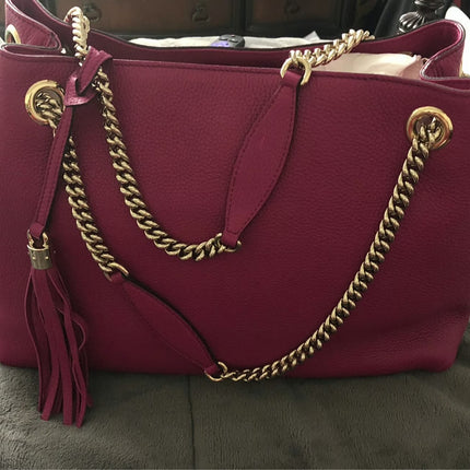 Preloved Authentic Gucci Soho Disco Leather Shoulder Bag