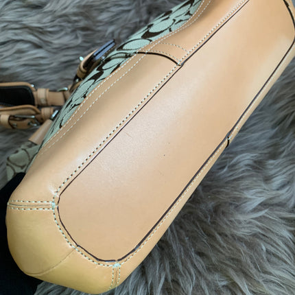 COACH◆Handbag/leather/allover pattern/6824