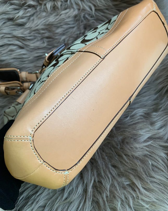 COACH◆Handbag/leather/allover pattern/6824