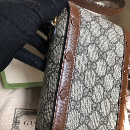 Preloved Gucci Horsebit 1955 mini bag