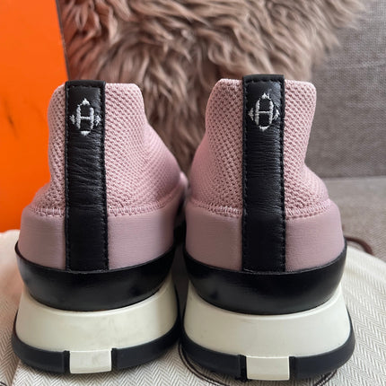 Preloved Authentic Hermes Brides de Gala Sneaker Rose Pink EU 37.5